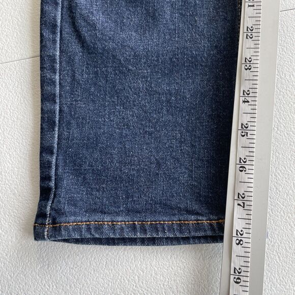 Old Navy Jeans Mens Stretch Slim Build in Flex 29x 28 Actual (29x30) Blue Denim - Picture 13 of 14
